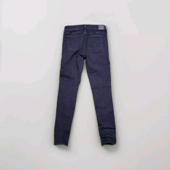 American Eagle Jegging Next Level Stretch Womens Size 4 Black 4756 - Picture 2 of 10